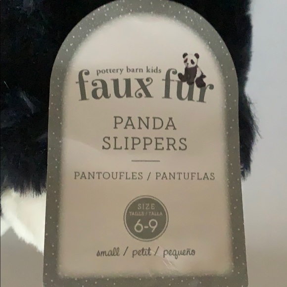 Pottery Barn Kids Panda Slippers - Picture 6 of 6